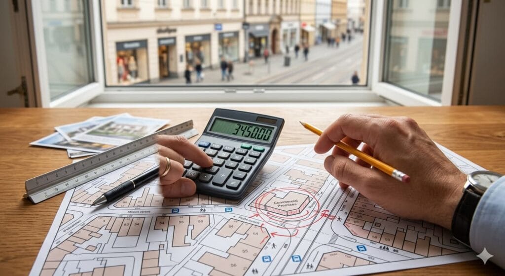 Réussir l'estimation du prix au m² d’un local commercial. Analyse du bail, taux de rendement et étude de cas réelle