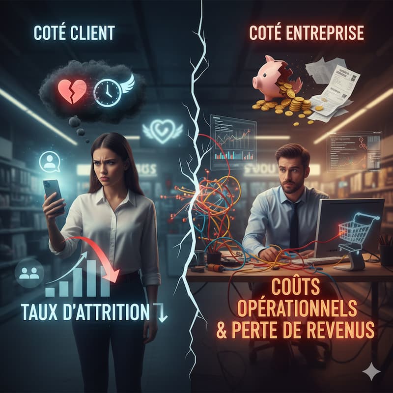 Quels sont les conséquences Liées à un Omnicanal Mal Géré 